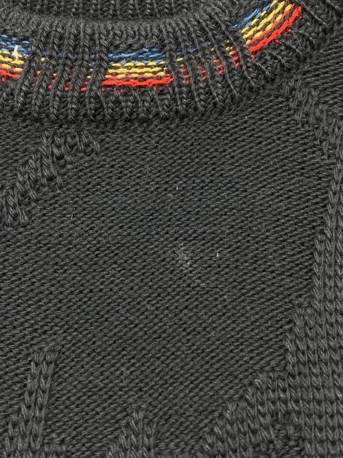 KALAROO（カラルー）KALAROO (カラルー) 厚手ニット　古着 ネイビー サイズ:Lの古着・服飾アイテム