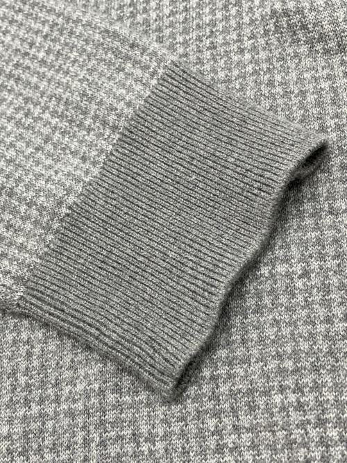 BROOKS BROTHERS（ブルックスブラザーズ）BROOKS BROTHERS (ブルックスブラザーズ) 90sハーフジップニット　古着 グレー サイズ:Ｍの古着・服飾アイテム