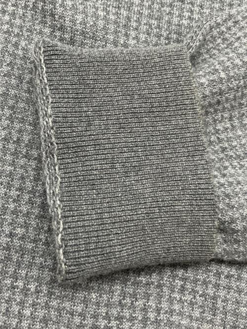 BROOKS BROTHERS（ブルックスブラザーズ）BROOKS BROTHERS (ブルックスブラザーズ) 90sハーフジップニット　古着 グレー サイズ:Ｍの古着・服飾アイテム