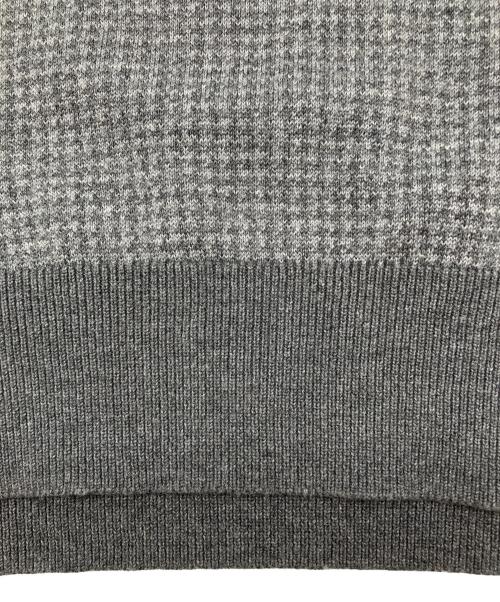 BROOKS BROTHERS（ブルックスブラザーズ）BROOKS BROTHERS (ブルックスブラザーズ) 90sハーフジップニット　古着 グレー サイズ:Ｍの古着・服飾アイテム
