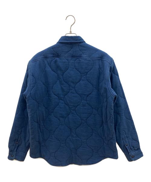 POLO RALPH LAUREN（ポロ・ラルフローレン）POLO RALPH LAUREN (ポロ・ラルフローレン) 中綿ジャケット ブルー サイズ:Lの古着・服飾アイテム