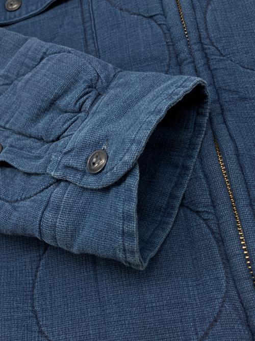 POLO RALPH LAUREN（ポロ・ラルフローレン）POLO RALPH LAUREN (ポロ・ラルフローレン) 中綿ジャケット ブルー サイズ:Lの古着・服飾アイテム