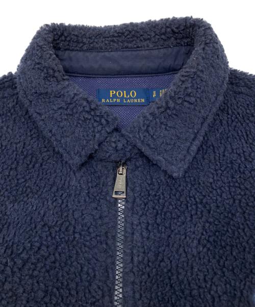 POLO RALPH LAUREN（ポロ・ラルフローレン）POLO RALPH LAUREN (ポロ・ラルフローレン) ボアジャケット ネイビー サイズ:Sの古着・服飾アイテム