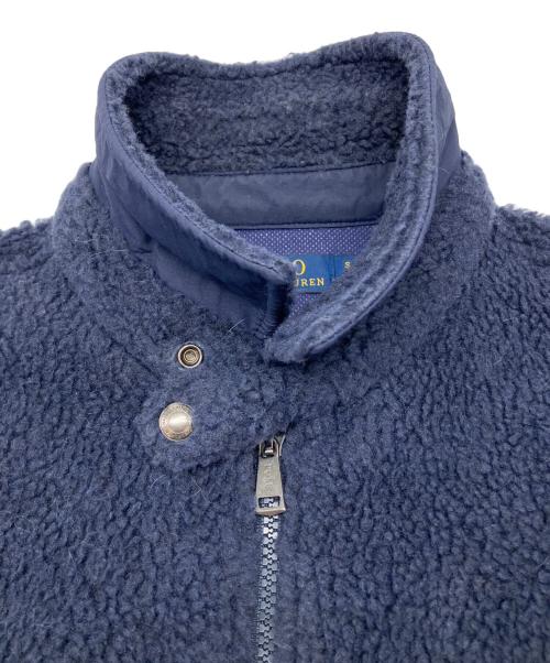 POLO RALPH LAUREN（ポロ・ラルフローレン）POLO RALPH LAUREN (ポロ・ラルフローレン) ボアジャケット ネイビー サイズ:Sの古着・服飾アイテム