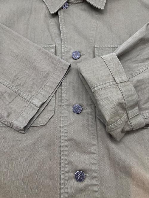 RRL（ダブルアールエル）RRL (ダブルアールエル) ミリタリーシャツ カーキ サイズ:Lの古着・服飾アイテム