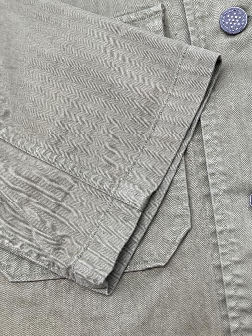 RRL（ダブルアールエル）RRL (ダブルアールエル) ミリタリーシャツ カーキ サイズ:Lの古着・服飾アイテム