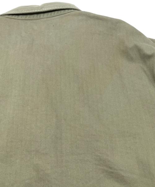 RRL（ダブルアールエル）RRL (ダブルアールエル) ミリタリーシャツ カーキ サイズ:Lの古着・服飾アイテム