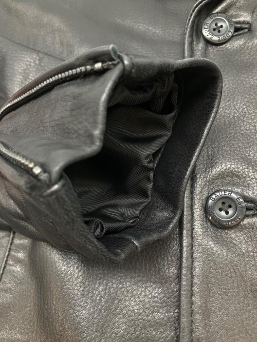 Eddie Bauer（エディーバウアー）Eddie Bauer (エディーバウアー) レザージャケット　シープレザー ブラック サイズ:Ｍの古着・服飾アイテム