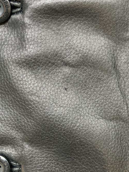 Eddie Bauer（エディーバウアー）Eddie Bauer (エディーバウアー) レザージャケット　シープレザー ブラック サイズ:Ｍの古着・服飾アイテム