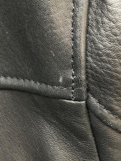 Eddie Bauer（エディーバウアー）Eddie Bauer (エディーバウアー) レザージャケット　シープレザー ブラック サイズ:Ｍの古着・服飾アイテム