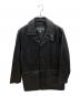 Eddie Bauer（エディーバウアー）の古着「レザージャケット　シープレザー」｜ブラック