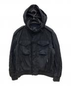 POLO RALPH LAURENポロ・ラルフローレン）の古着「フーデッドジャケット」｜ブラック