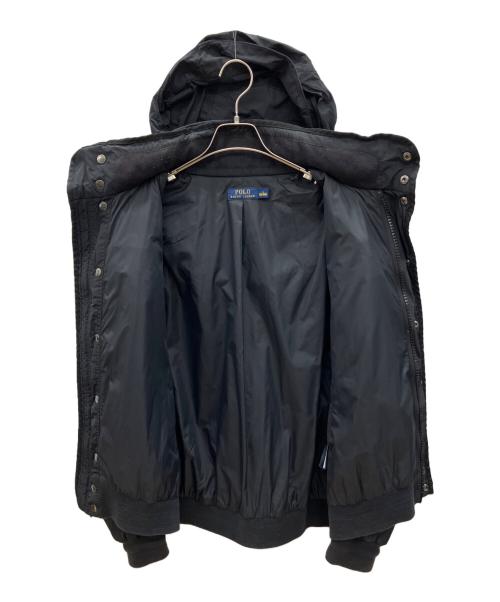 POLO RALPH LAUREN（ポロ・ラルフローレン）POLO RALPH LAUREN (ポロ・ラルフローレン) フーデッドジャケット ブラック サイズ:Lの古着・服飾アイテム