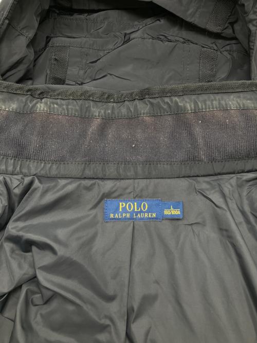 POLO RALPH LAUREN（ポロ・ラルフローレン）POLO RALPH LAUREN (ポロ・ラルフローレン) フーデッドジャケット ブラック サイズ:Lの古着・服飾アイテム