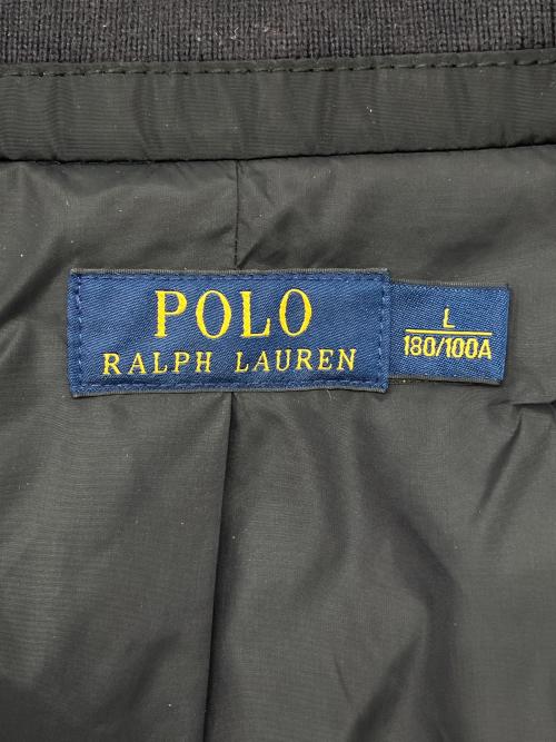 POLO RALPH LAUREN（ポロ・ラルフローレン）POLO RALPH LAUREN (ポロ・ラルフローレン) フーデッドジャケット ブラック サイズ:Lの古着・服飾アイテム