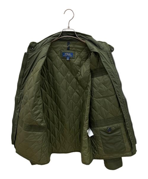 POLO RALPH LAUREN（ポロ・ラルフローレン）POLO RALPH LAUREN (ポロ・ラルフローレン) キルティングジャケット グリーン サイズ:Lの古着・服飾アイテム