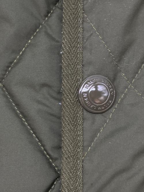POLO RALPH LAUREN（ポロ・ラルフローレン）POLO RALPH LAUREN (ポロ・ラルフローレン) キルティングジャケット グリーン サイズ:Lの古着・服飾アイテム