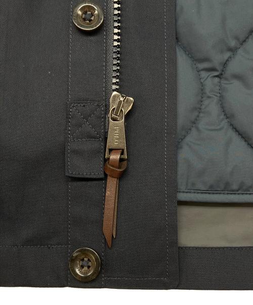 POLO RALPH LAUREN（ポロ・ラルフローレン）POLO RALPH LAUREN (ポロ・ラルフローレン) フィールドジャケット ネイビー サイズ:Ｍの古着・服飾アイテム