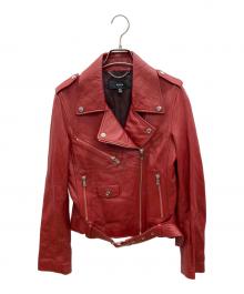 ARMA（アーマ）の古着「ダブルライダースジャケット」｜レッド