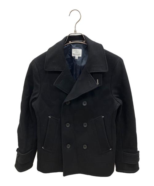 BEAUTY&YOUTH UNITED ARROWS（ビューティーアンドユースユナイテッドアローズ）BEAUTY&YOUTH UNITED ARROWS (ビューティーアンドユースユナイテッドアローズ) メルトンPコート ネイビー サイズ:Sの古着・服飾アイテム