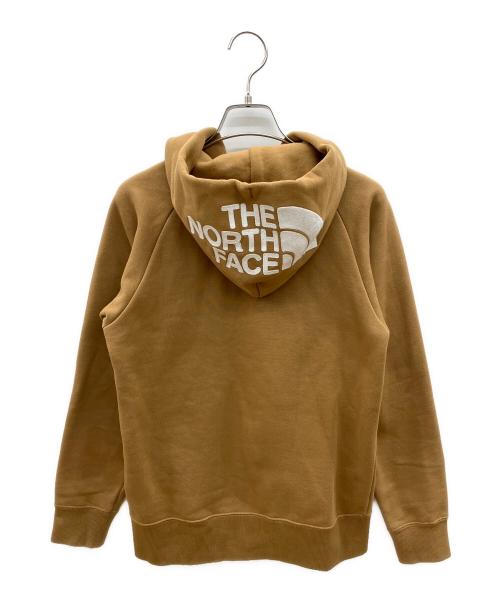 THE NORTH FACE（ザ ノース フェイス）THE NORTH FACE (ザ ノース フェイス) ジップパーカー ライトブラウン×ホワイト サイズ:Ｍの古着・服飾アイテム