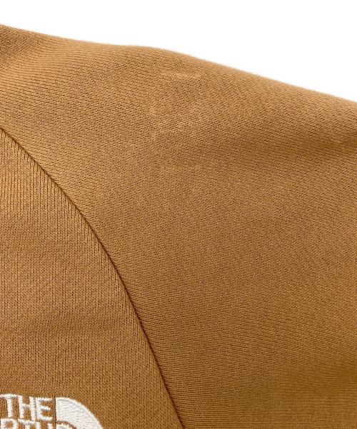 THE NORTH FACE（ザ ノース フェイス）THE NORTH FACE (ザ ノース フェイス) ジップパーカー ライトブラウン×ホワイト サイズ:Ｍの古着・服飾アイテム