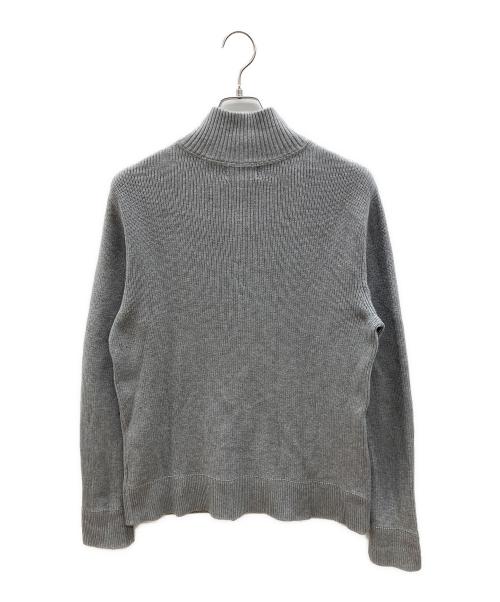 POLO JEANS COMPANY（ポロジーンズカンパニー）POLO JEANS COMPANY (ポロジーンズカンパニー) ハーフジップニット RALPH LAUREN 古着 ライトグレー×ホワイト サイズ:Lの古着・服飾アイテム