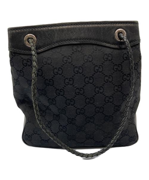 GUCCI（グッチ）GUCCI (グッチ) GGキャンバス ブラックの古着・服飾アイテム