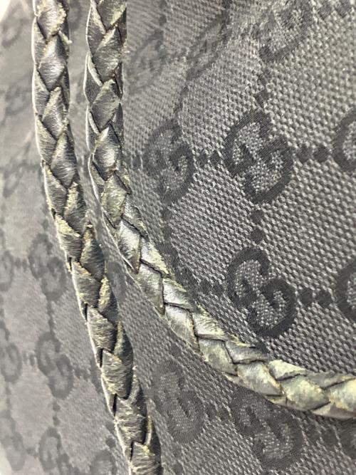 GUCCI（グッチ）GUCCI (グッチ) GGキャンバス ブラックの古着・服飾アイテム