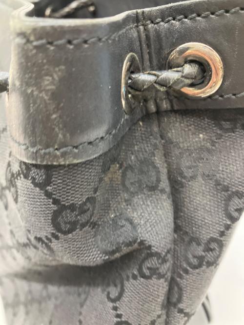 GUCCI（グッチ）GUCCI (グッチ) GGキャンバス ブラックの古着・服飾アイテム