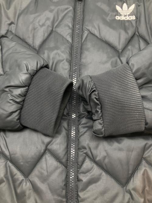 adidas（アディダス）adidas (アディダス) キルティングジャケット ブラック サイズ:Lの古着・服飾アイテム