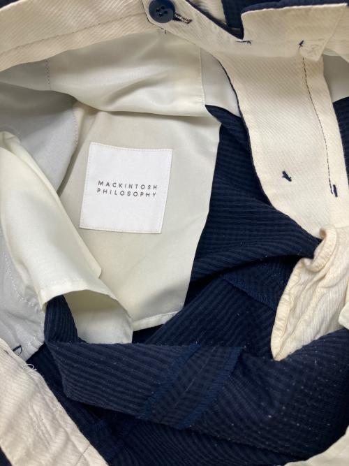 MACKINTOSH PHILOSOPHY（マッキントッシュ フィロソフィー）MACKINTOSH PHILOSOPHY (マッキントッシュ フィロソフィー) セットアップスーツ　	TROTTER ネイビー サイズ:スーツ(38R)、パンツ(42）の古着・服飾アイテム