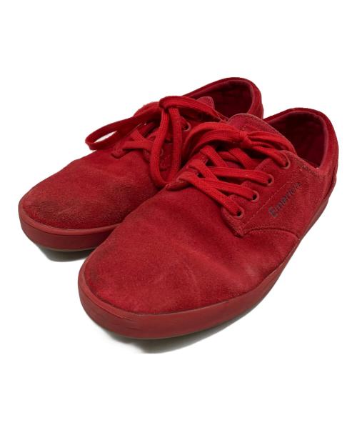 EMERICA（エメリカ）Emerica (エメリカ) ローカットスニーカー レッド サイズ:26の古着・服飾アイテム