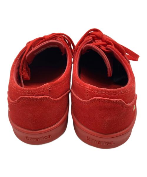 EMERICA（エメリカ）Emerica (エメリカ) ローカットスニーカー レッド サイズ:26の古着・服飾アイテム