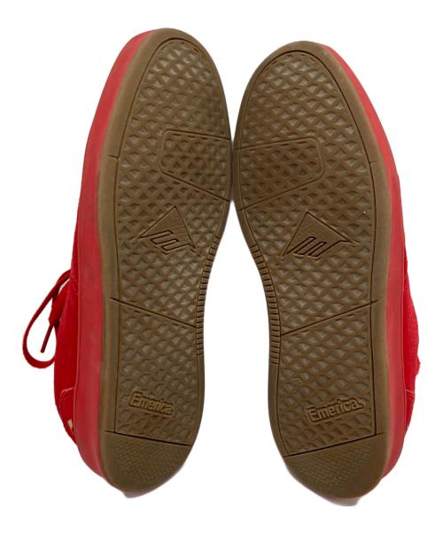 EMERICA（エメリカ）Emerica (エメリカ) ローカットスニーカー レッド サイズ:26の古着・服飾アイテム