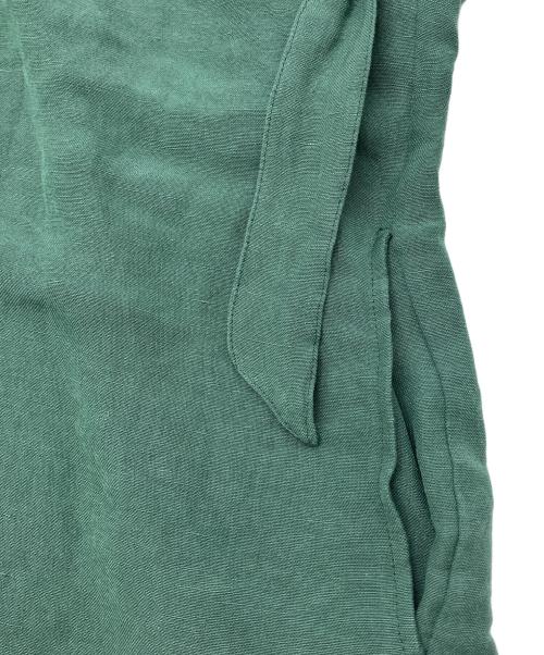 Age（エイジ）Age (エイジ) ノースリーブ・キャミソールワンピース グリーン サイズ:9号の古着・服飾アイテム