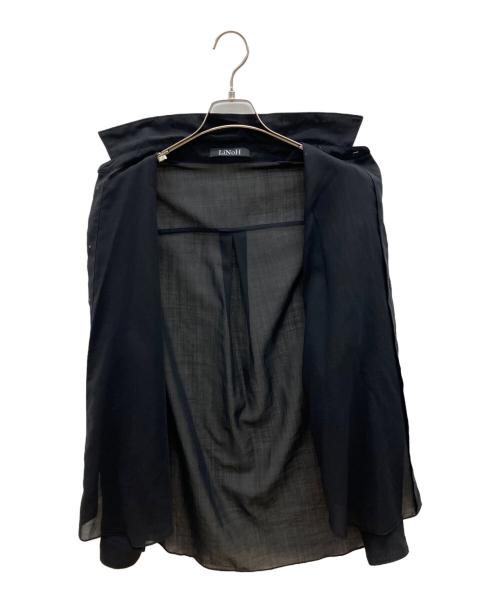 LiNoH（リノー）LiNoH (リノー) 長袖シャツ ブラック サイズ:1の古着・服飾アイテム