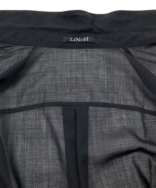 LiNoH（リノー）LiNoH (リノー) 長袖シャツ ブラック サイズ:1の古着・服飾アイテム