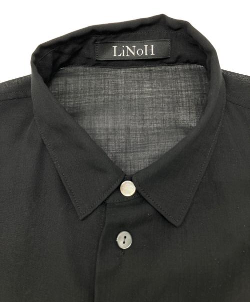 LiNoH（リノー）LiNoH (リノー) 長袖シャツ ブラック サイズ:1の古着・服飾アイテム