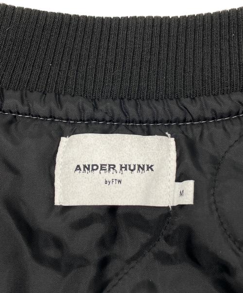 ANDER HUNK（アンダーハンク）ANDER HUNK (アンダーハンク) 中綿ジャケット グレー サイズ:Ｍの古着・服飾アイテム