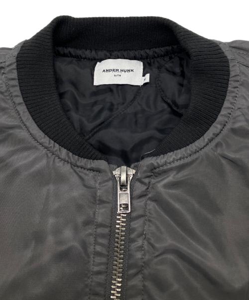 ANDER HUNK（アンダーハンク）ANDER HUNK (アンダーハンク) 中綿ジャケット グレー サイズ:Ｍの古着・服飾アイテム