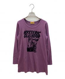 hysteric（ヒステリック）の古着「長袖カットソー」｜パープル×ブラック