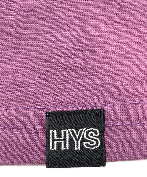 hysteric（ヒステリック）hysteric (ヒステリック) 長袖カットソー パープル×ブラック サイズ:FREEの古着・服飾アイテム