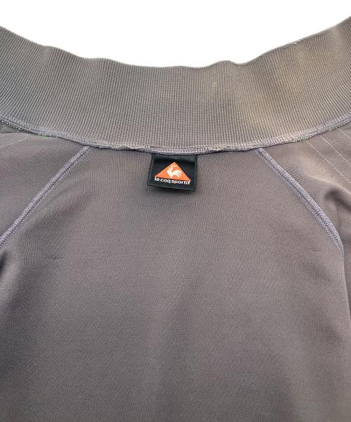 le coq sportif（ルコックスポルティフ）le coq sportif (ルコックスポルティフ) 90sトラックジャケット Y2K 古着 グレー×グリーン サイズ:Ｍの古着・服飾アイテム
