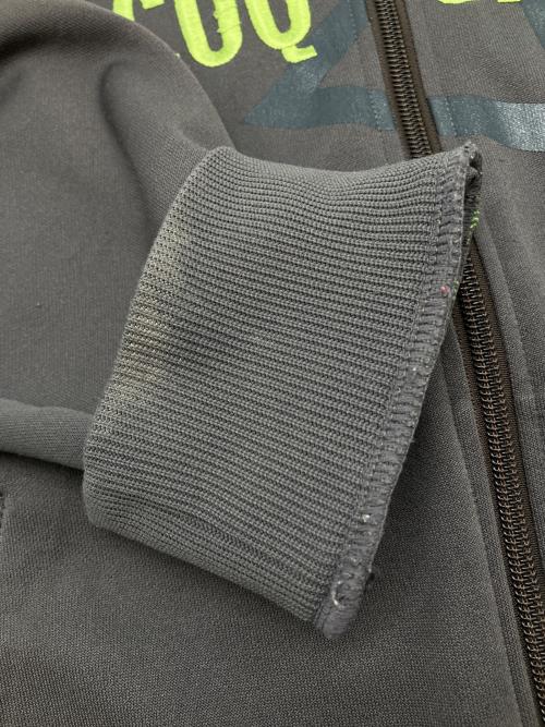 le coq sportif（ルコックスポルティフ）le coq sportif (ルコックスポルティフ) 90sトラックジャケット Y2K 古着 グレー×グリーン サイズ:Ｍの古着・服飾アイテム