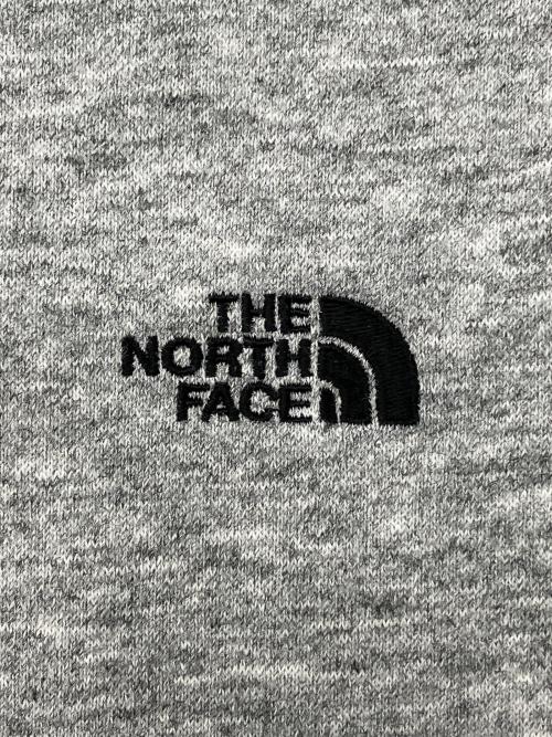 THE NORTH FACE（ザ ノース フェイス）THE NORTH FACE (ザ ノース フェイス) 裏起毛スウェット　スモールロゴヘザースウェットクルー ライトグレー サイズ:XXLの古着・服飾アイテム
