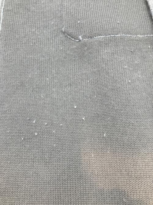 ETRE TOKYO（エトレトウキョウ）ETRE TOKYO (エトレトウキョウ) スリットニットポンチョ グレー サイズ:Ｆの古着・服飾アイテム