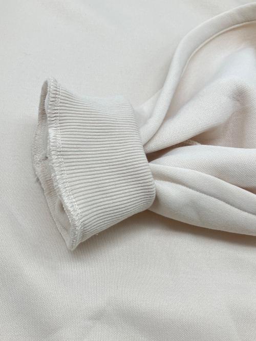 ETRE（エトレ）ETRE (エトレ) クルーネックスウェット アイボリー サイズ:Fの古着・服飾アイテム