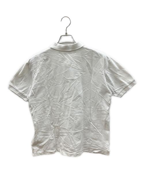 PLAY COMME des GARCONS（プレイコムデギャルソン）PLAY COMME des GARCONS (プレイコムデギャルソン) ポロシャツ　2016年9月製 ホワイト サイズ:Lの古着・服飾アイテム