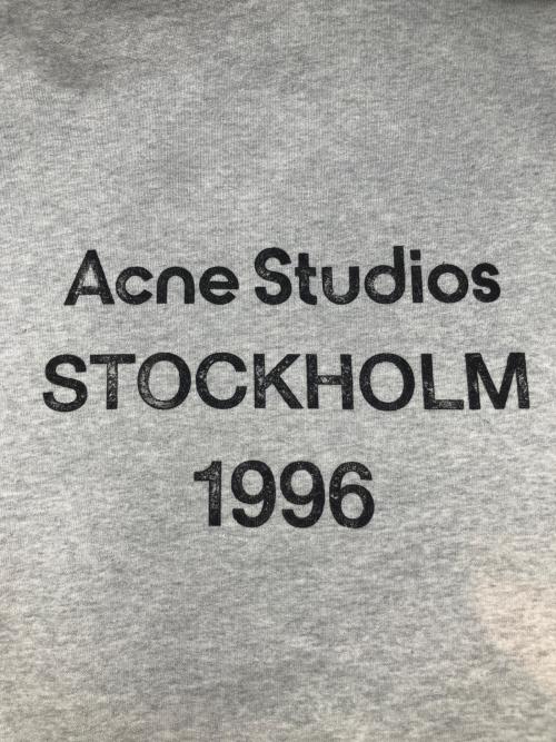 Acne studios（アクネ ストゥディオス）Acne studios (アクネ ストゥディオス) プルオーバーパーカー　25AW グレー サイズ:Sの古着・服飾アイテム